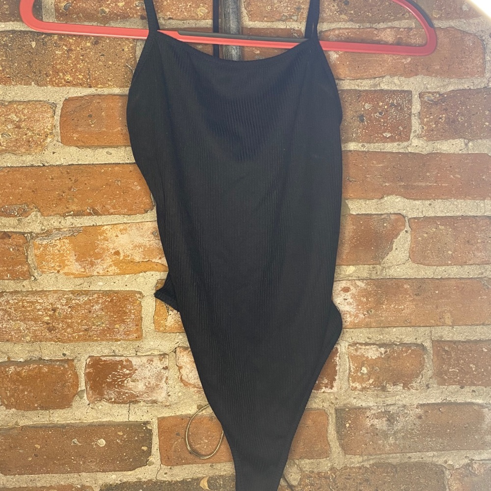 Boohoo Black Body Suit